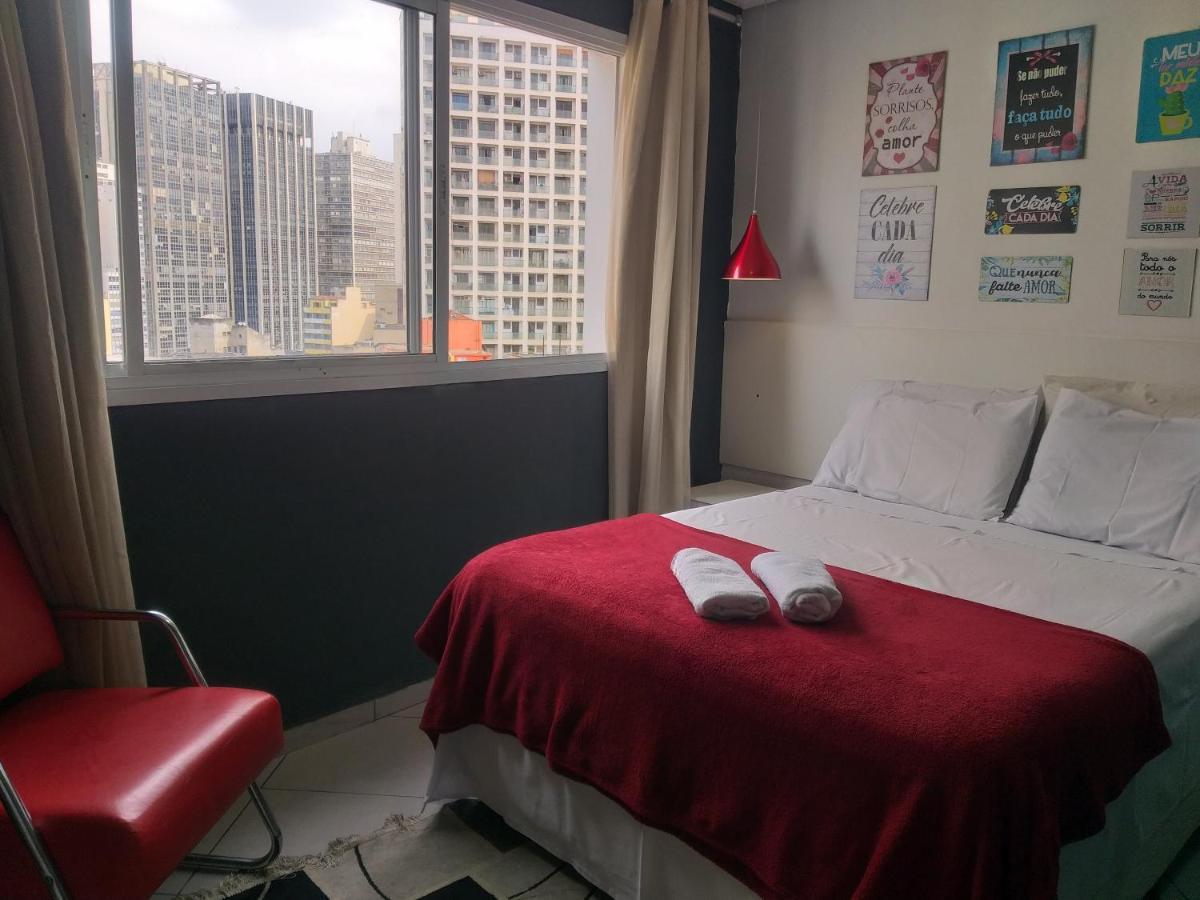 Apartamento Bem Localizado Centro De Sp San Paolo Esterno foto
